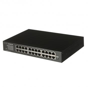 24-port GbE Unmanaged Switch ZyXEL GS1100-24E