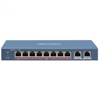 8-port 10/100Mbps Switch PoE + 2-port Uplink HIKVISION DS-3E0310HP-E