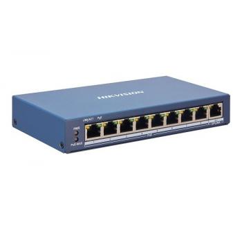 8-Port 100Mbps Fast Ethernet Smart PoE Switch HIKVISION DS-3E1309P-EI