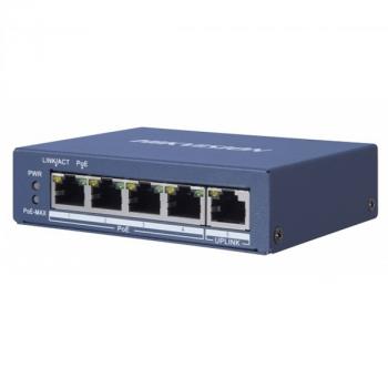 5-Port Gigabit Unmanaged Hi-PoE Switch HIKVISION DS-3E0505HP-E