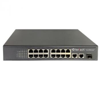 16-port 10/100Mbps PoE Switch VANTECH VPS-16