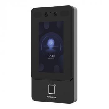 Máy chấm công nhận diện khuôn mặt kèm thẻ, vân tay DS-K1T342MFWX