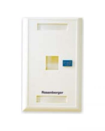 Mặt nạ ổ cắm 1 cổng ROSENBERGER CP21-611-10