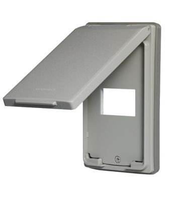 Mặt che 1 thiết bị có nắp che mưa PANASONIC WEG7901