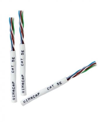 Cáp mạng VINACAP CAT5E UTP 4Pr x 0.5