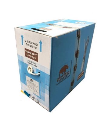 Cáp mạng VINACAP CAT6 FTP 4Pr x 0.57