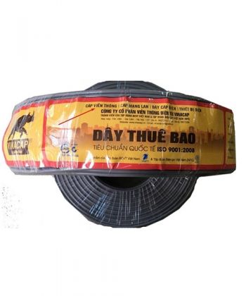 Dây điện thoại 2 đôi có dầu VINACAP FS-JF-LAP 2Pr