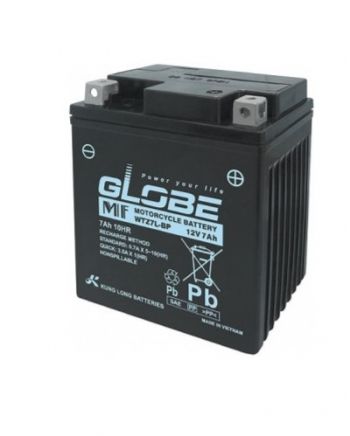 Ắc quy xe mô tô 12V-7Ah GLOBE WTZ7L-BP