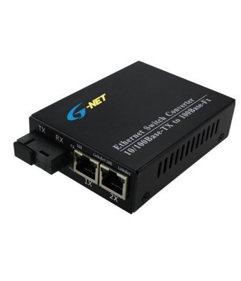 2-port 10/100Base-TX Ethernet Switch G-NET G-UES-1FX2TX-SC20