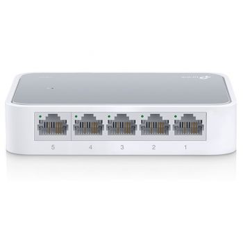 5-Port 10/100Mbps mini Desktop Switch TP-LINK TL-SF1005D (New version)