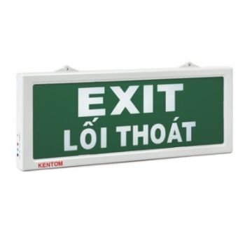 Đèn Exit 2 mặt Kentom KT-640
