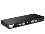 24-Port Gigabit Web Smart PoE Switch DrayTek Vigor P1280
