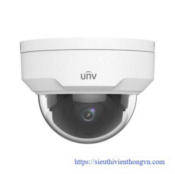 Camera IP Dome hồng ngoại 2.0 Megapixel UNV IPC322LR3-VSPF40-D