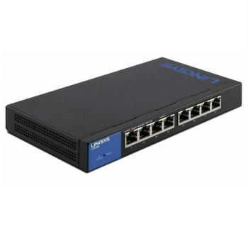 8-Port Business Desktop Gigabit PoE+ Switch LINKSYS LGS108P