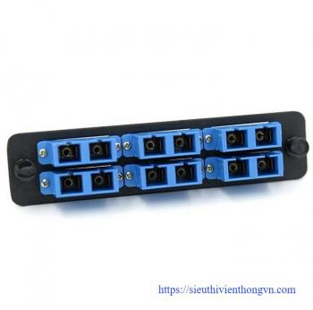 Alantek Adapter Single Mode Simplex SC 12-Port