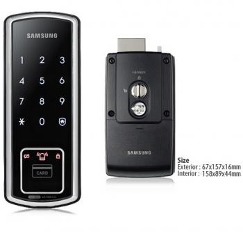 Khóa cửa điện tử SAMSUNG SHS-D600XMK/EN
