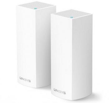 AC4400 Intelligent Mesh WiFi System LINKSYS WHW0302 (2 Pack)