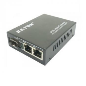 2-port 10/100/1000Mbps PoE Switch BTON BT-6102GE-20