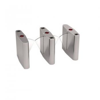 Cổng xoay an ninh tự động Flap Barrier Foxcom FT8003