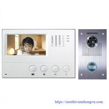 Bộ màn hình màu chuông cửa COMPETITION MT-392C-CK2S1/ SAC-551C