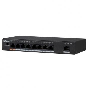 8-port 10/100Mbps Fast Ethernet Switch PoE DAHUA PFS3009-8ET-96