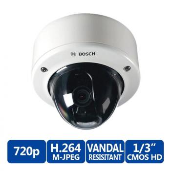 Bosch NIN-733-V03IP 720p Flexidome Day/Night IP Security Camera - 3 to 9mm Vari-Focal Lens