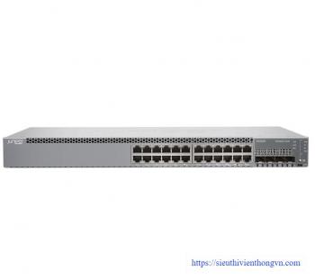 24-Port 10/100/1000 Ethernet PoE+ with 4-port SFP/SFP+ Switch JUNIPER EX2300-24P
