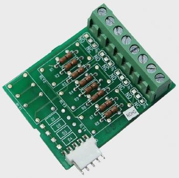 CARD MỞ RỘNG 4 NGÕ RA BOSCH FPC-500-OCEXT