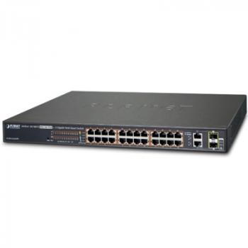 24-port 10/100Mbps PoE Switch PLANET FGSW-2624HPS