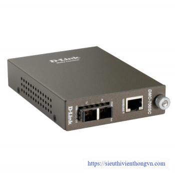 1000Base-TX (UTP) to 1000Base-SX (SC) Multi-mode Media Converter D-Link DMC-700SC/E